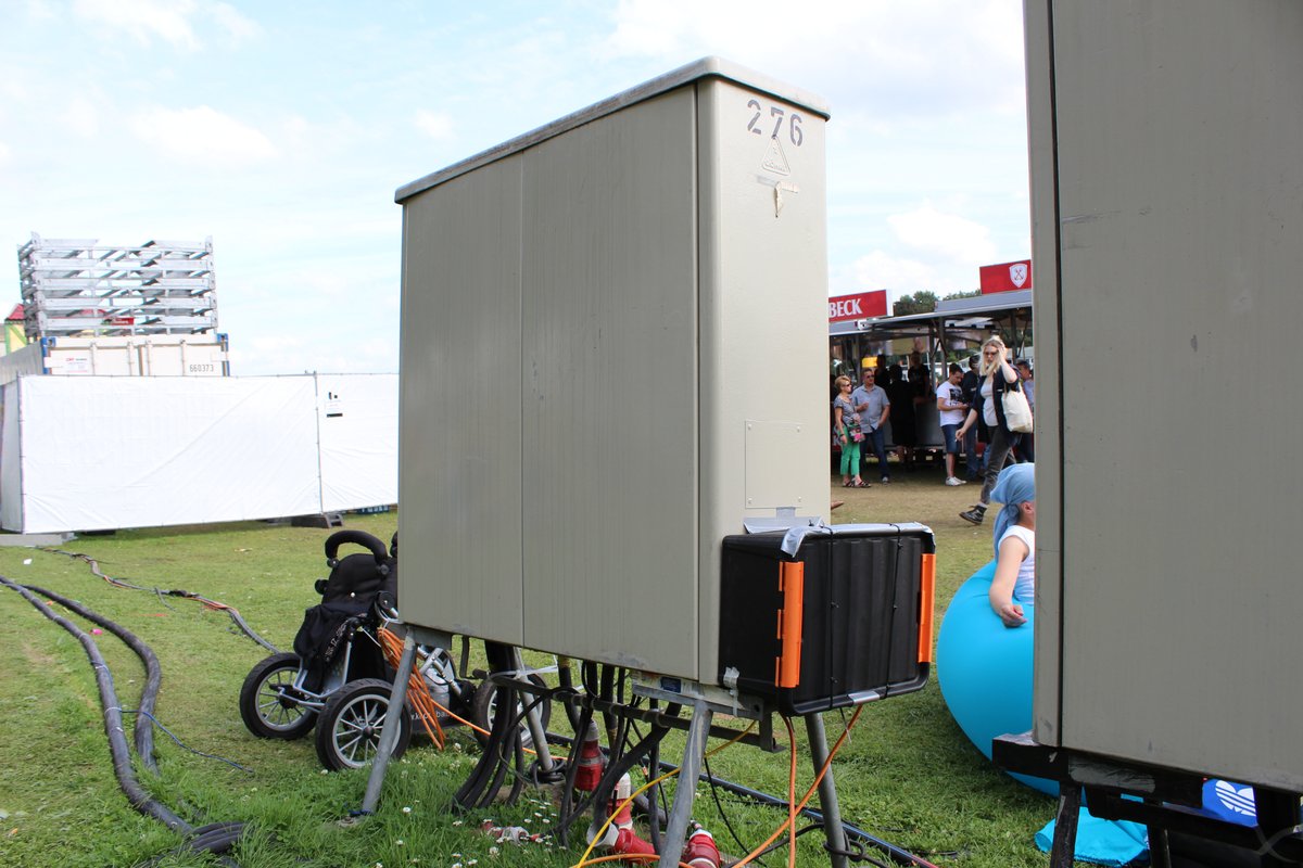 Outdoorbox am Stromkasten