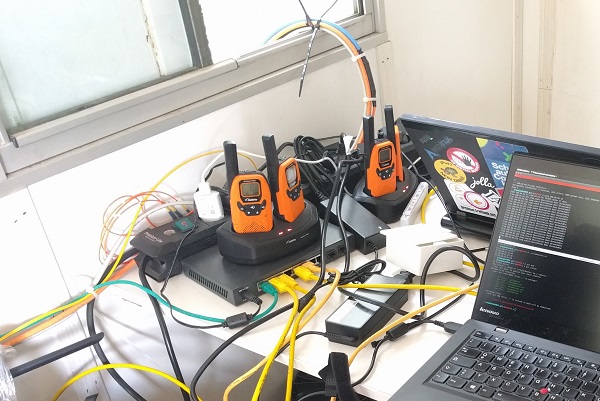 PMR-Funkgeräte im NOC